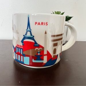 RARE! STARBUCKS PARIS You Are Here Mug 2017 Collectors Series